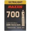 Duša Maxxis Ultralight Gal-FV 80 mm 700×23/32C 700×23/32C - Odosielame do 24 hodín