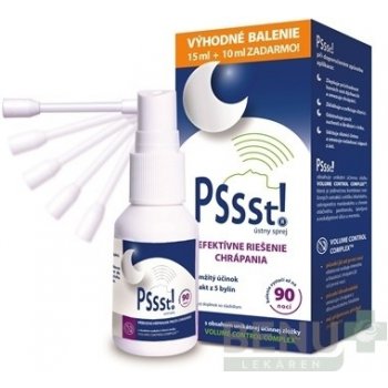 Pssst! ústní sprej proti chrápání 25 ml