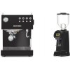 Ascaso Steel UNO, Black + Eureka Helios 75, black
