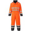 PORTWEST Kombinéza Bizflame Rain Hi-Vis Multi S775, zateplená, reflexní POR-S775ONRM M Oranžová/navy