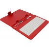AIREN AiTab Leather Case 1 with USB Keyboard 7'' RED (CZ/ SK/DE/UK/US.. layout) Leather Case 1 7R