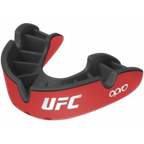 Hokejový chrániče zubov Opro Silver UFC SR červená
