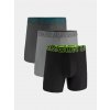 Pánska spodná bielizeň boxerky Under Armour M UA Perf Tech Mesh 6in-BLK - mix (3 kusy) Velikost: S