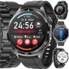 Inteligentné hodinky JG Smart JS300 Pánske hodinky Poľské Menu Smart Watch čierna