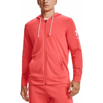 Under Armour Rival Terry Full zip mikina červená