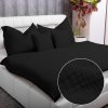 Biante Mušelínové obliečky MSN-087 Čierne 140x200 70x90