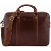 Beltimore taška na notebook z pravej kože, bez vzoru