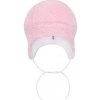 Zimná čiapočka New Baby Nice Bear ružová - 80 (9-12m)