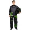 Oxdog X2 GOALIE JR set with helmet 130 / 140 cm, čierna / zelená