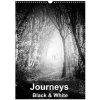 Journeys - Black & White (Wall Calendar 2024 DIN A3 portrait), CALVENDO 12 Month Wall Calendar