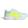 Dámska halová obuv adidas Court Team 2.0 Indoor Shoes Dusky Petrol/Lucid Pink/Ftwr White EUR 39 1/3