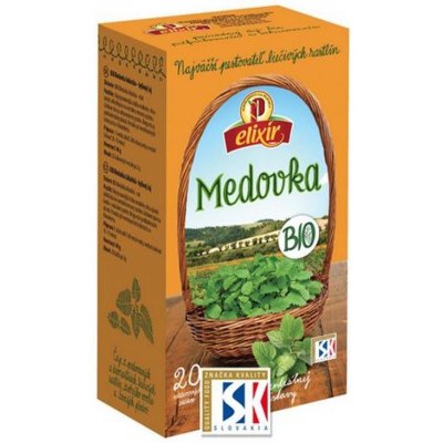 Agrokarpaty Bio Medovka bylinný čaj čistý prír. produkt 20 x 2 g (Ukľudnenie centrálnej nervovej sústavy)