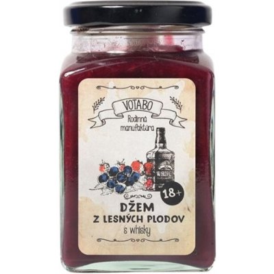 Votabo Džem z lesných plodov a whisky 260 ml