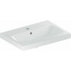 Geberit iCon - Umývadlo 500x400x140 mm, s prepadom, s otvorom na batériu, KeraTect, biela 501.841.00.2