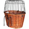 Košík na bicykel pre psa s mriežkou 44 x 48 x 33 cm