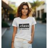 Bullshirt.sk Dámske tričko - Class Biela XXL