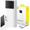 Baseus Power Bank Star-Lord 20000 mAh 65W 2x USB-A/micro USB/USB-C biela (6932172634957)