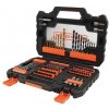 Sada bitov a vrtáků Black & Decker A7230 104 dílná