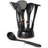 BERLINGERHAUS Kuchyňské náčiní ve stojanu sada 7 ks Black Rose Collection BH-6209