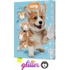 Pamätník JUNIOR 14x18 cm, 80 list. čistý so zámkom - Corgi