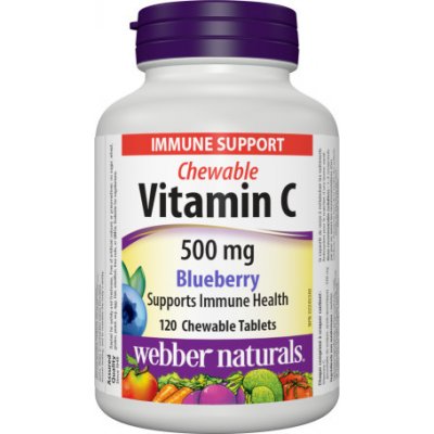 Webber Naturals Vitamín C 500 mg - čučoriedka