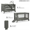 Cestovní postýlka KinderKraft JOY 2 DARK GREY