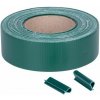 Strend Pro EUROSTANDARD, krycia páska na plotové panely 4,75cm, L-35 m, zelená