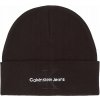 Calvin Klein Jeans zimná čiapka beanie čierna, univerzálna veľkosť