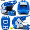 Fox prilba V1 Shield helmet, modrá, L