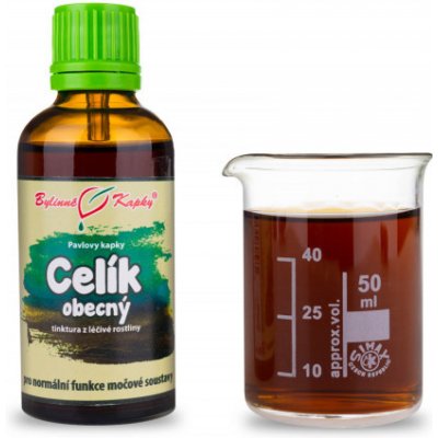 Bylinné kapky Celík zlatobyľ obyčajný bylinné kvapky tinktúra 50 ml