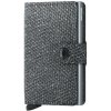 Secrid Kožené puzdro na karty Miniwallet Sparkle Silver strieborné