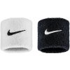 Nike Swoosh Wristbands čierne a biele