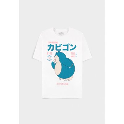 Pokémon Snorlax Women's Short Sleeved T shirt White