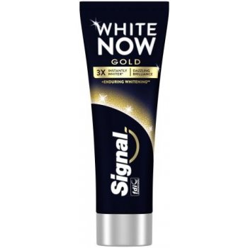 Signal White Now Gold Zubná pasta pre žiarivejšie zuby 75 ml