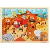 Top Bright dřevěné puzzle Na stavbě 48 dílků