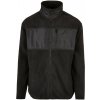 Patched Micro Fleece jacket black