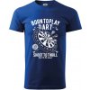 Born To Play Dart - Klasické pánske tričko vyššej gramáže - M ( Kráľovská modrá )