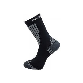 Progress INLINE SOX ponožky černá/šedá