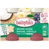 Banánovo-jahodový dezert BabyBio 260 g
