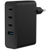 Univerzálna USB nabíjačka Natec GaN 100W, 3X USB-C, 1X USB-A, čierna NUC-2234