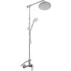 Sprchový systém s pákovou batériou RAV Slezák Colorado CO182.5/5H s teleskopickou tyčou