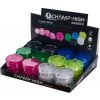 Champ High Plastic Drum Grinder, čtyřdílná plastová drtička, 63 mm