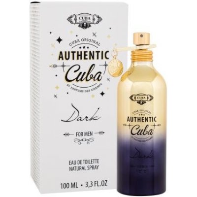 Cuba Authentic Dark 100 ml Toaletná voda pre mužov