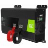 Green Cell Power Inverter PRO menič napätia z 12V na 230V, 500W/1000W, čistá sínusoida INVGC16