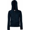 Fruit of the Loom Mikina Premium Lady-Fit Hooded Jacket s kapucí na zip, dámská COT162118a3605-deep navy 2XL Navy deep