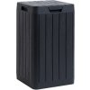Toomax Odpadkový kôš záhradný plastový RIO GARDEN 80 l grafitový