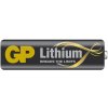 BAT Li primárna Lítiová batéria typ tužka AA GP Lithium R06 Mignon 1,5V GP15LF6 BK (Primárna nenabíjacia výkonná batéria 
