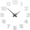 Dizajnové hodiny 10-308 CalleaDesign 65cm (viac farieb) Farba strieborná-2 - RAL9006
