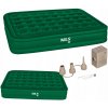 Kempingový matrac pre dve osoby so vstavanou elektrickou pumpou