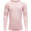 Devold Breeze Merino Shirt Kid Chalk Pink